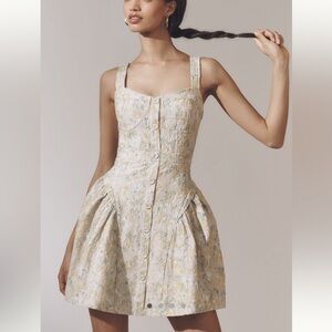 ENGLISH FACTORY SWEETHEART FIT N FLARE